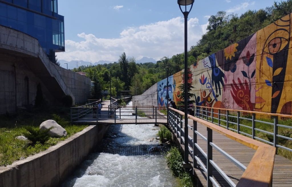 Esentai river 1
